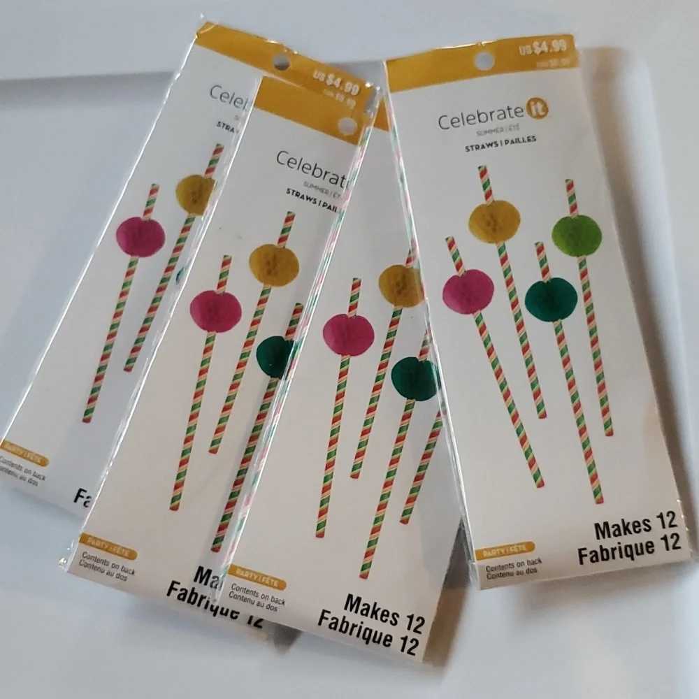 PARTY STRAWS